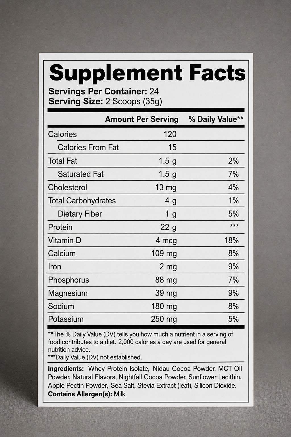 DIAX ISOPOWER™ Chocolate