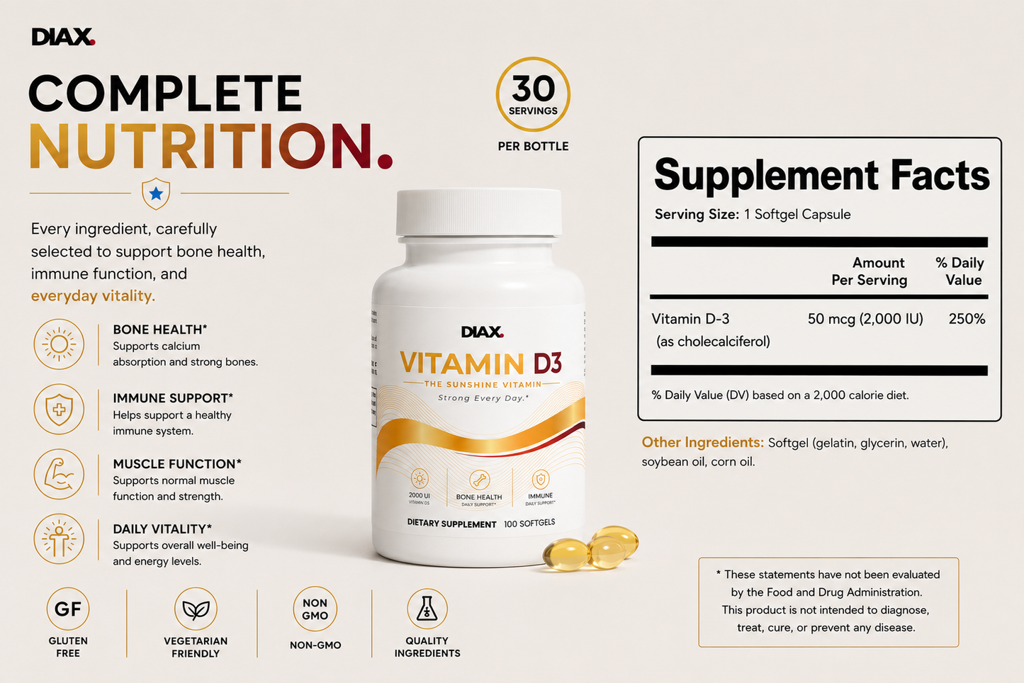 DIAX VITAMIN D3™