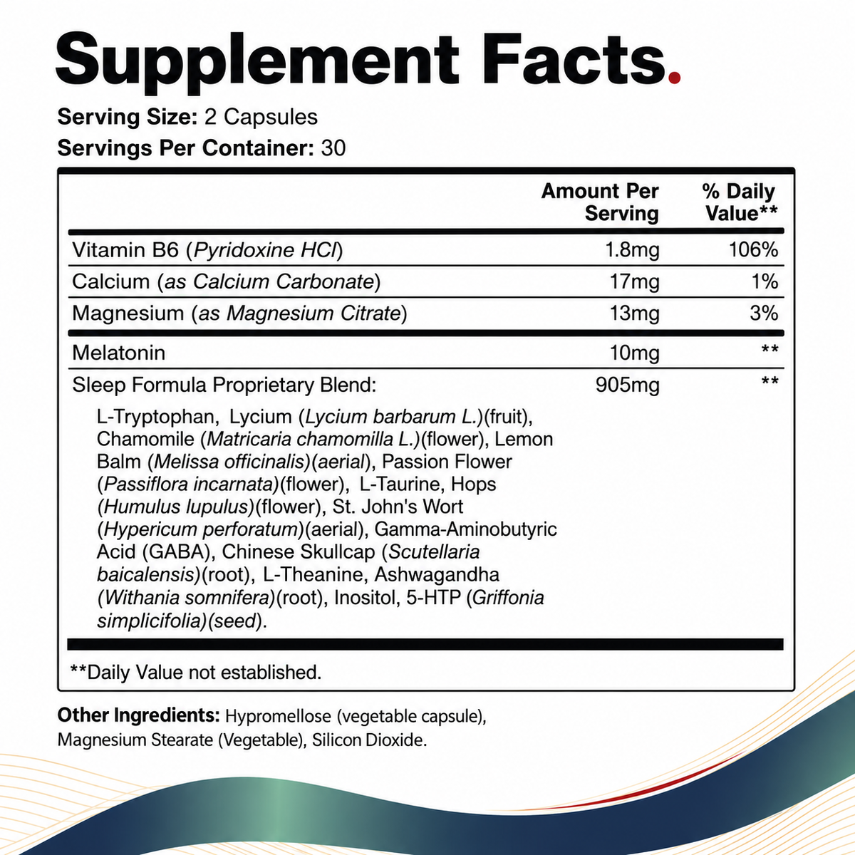 DIAX GOODNIGHT supplement product image