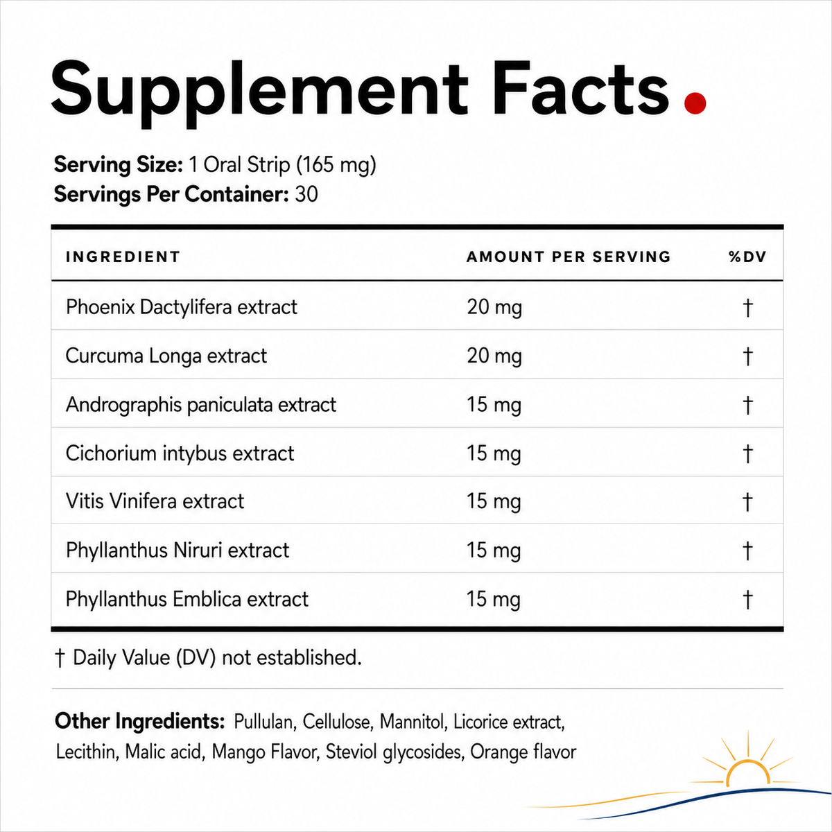 DIAX NEXTDAY oral strips product image