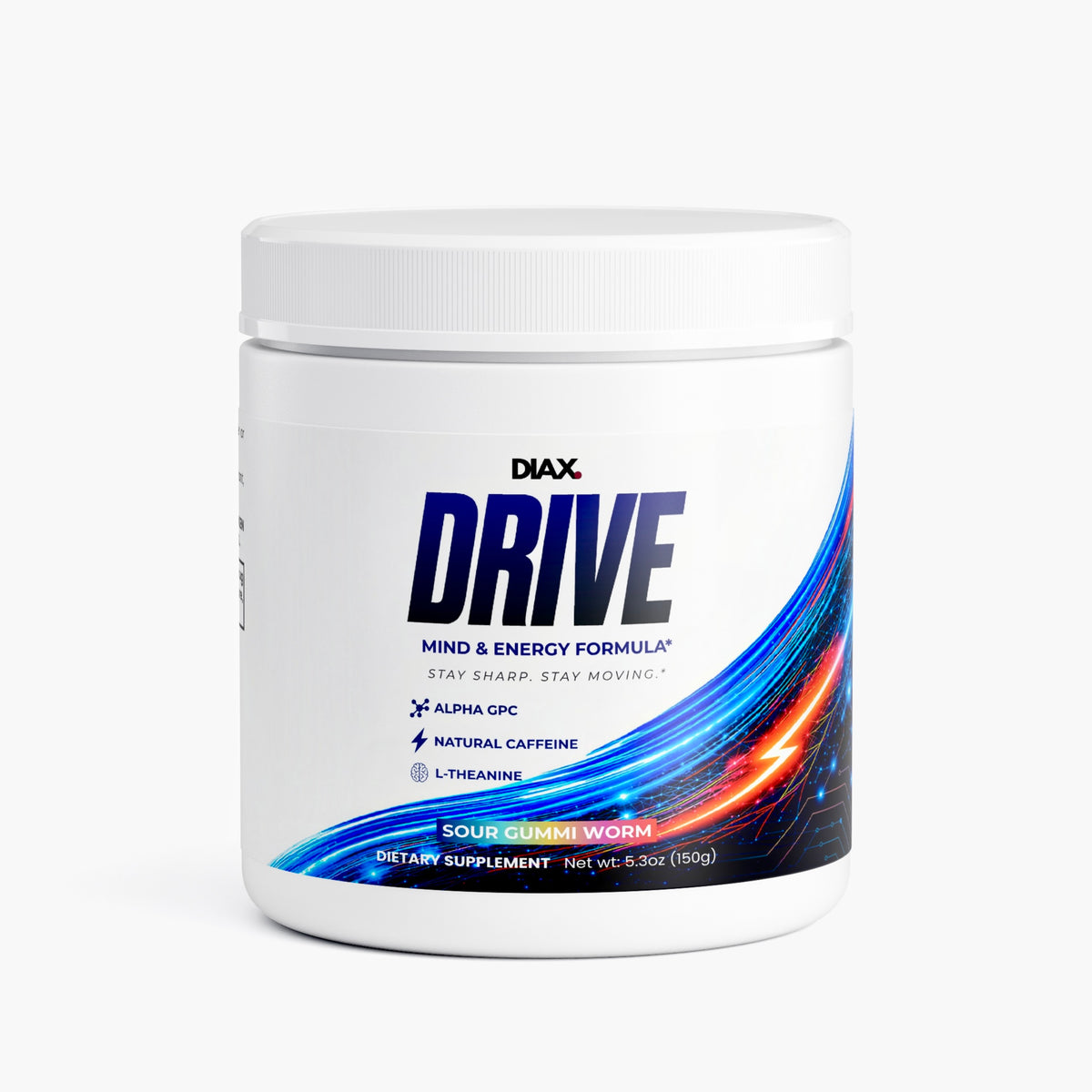 DIAX DRIVE™ Sour Gummi Worm