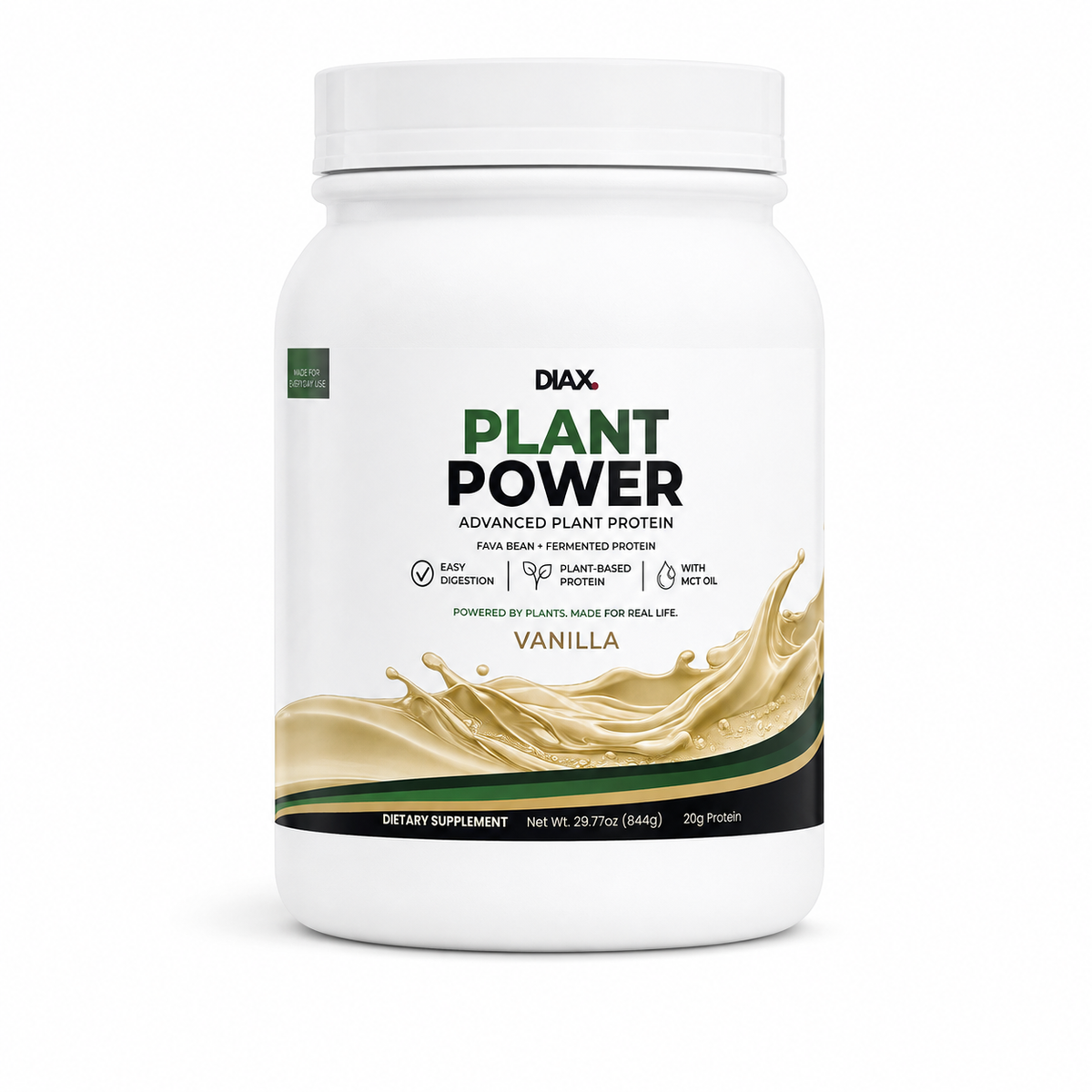 DIAX PLANT POWER Vanilla plant protein