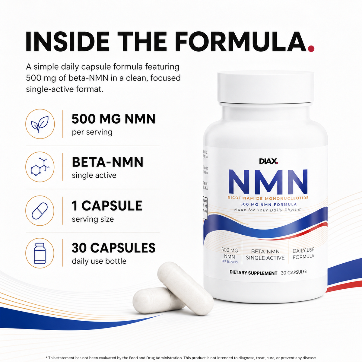 DIAX NMN supplement product image