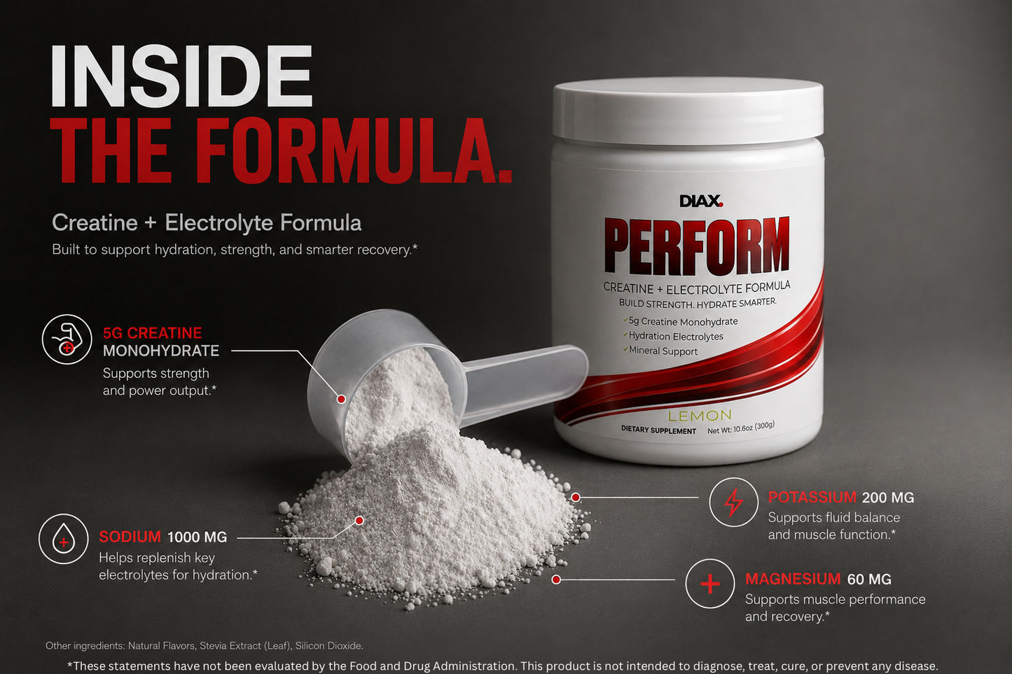 DIAX PERFORM™ — Creatine + Electrolyte Formula