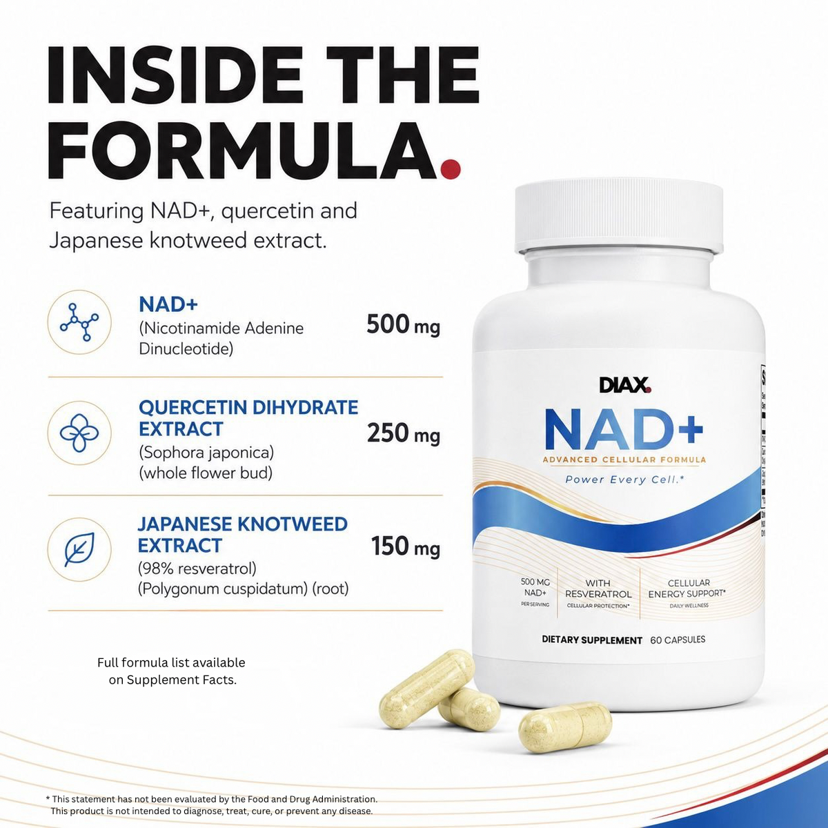 DIAX NAD+ supplement product image