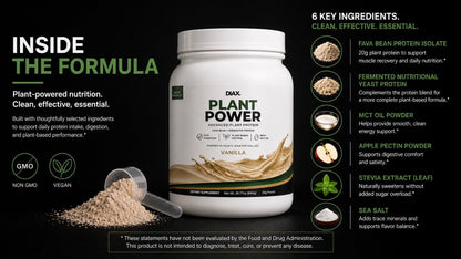 DIAX PLANT POWER™ Vanilla