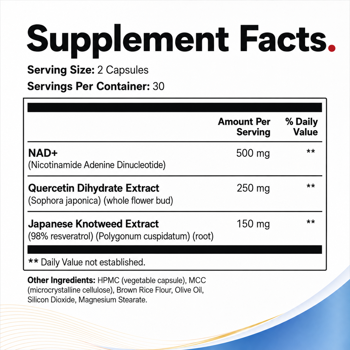 DIAX NAD+ supplement product image