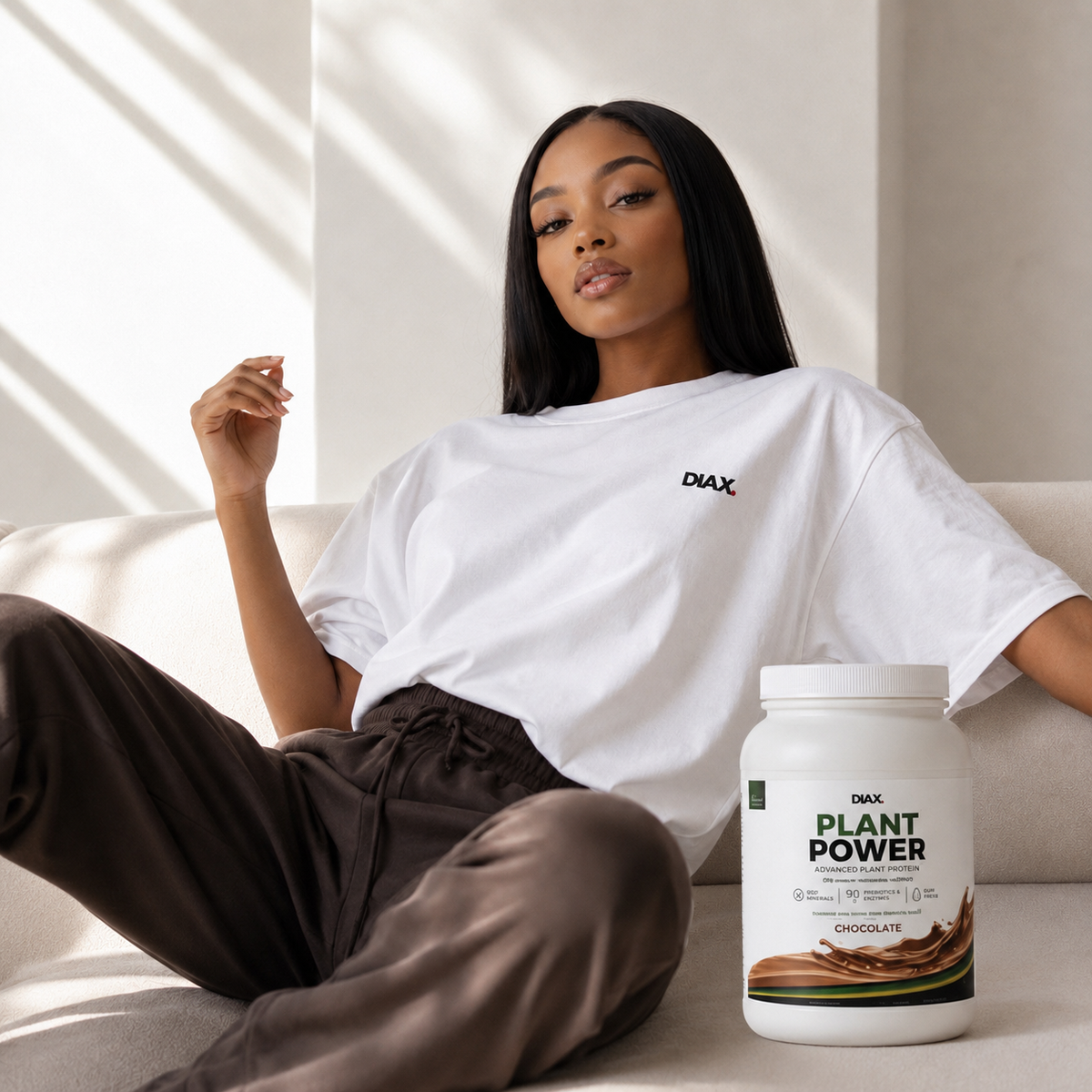 DIAX PLANT POWER Chocolate plant protein product image