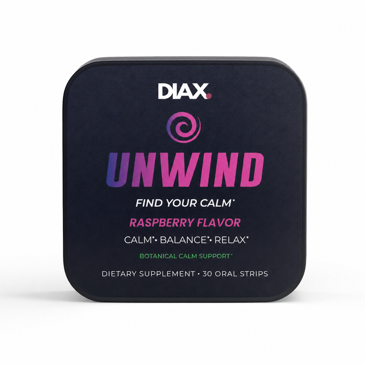 DIAX UNWIND raspberry oral strips