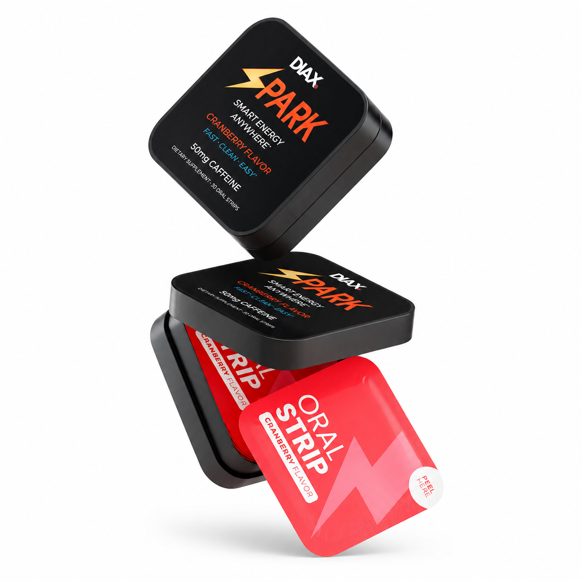 DIAX SPARK caffeine oral strips product image