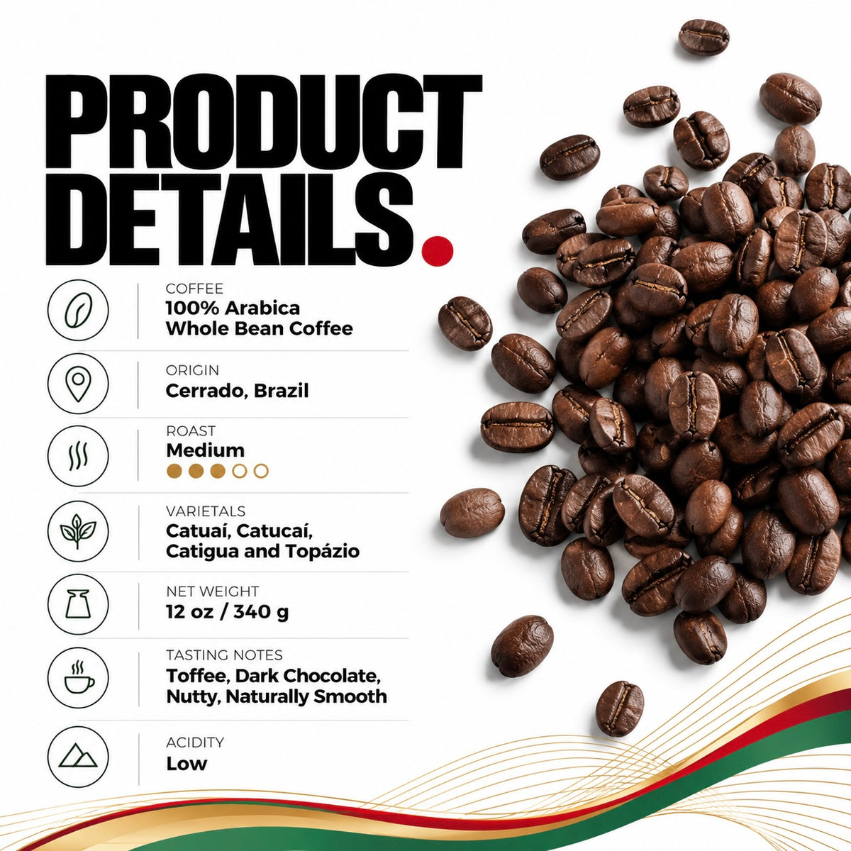 ORIGIN™ Brazilian Golden Nut Toffee