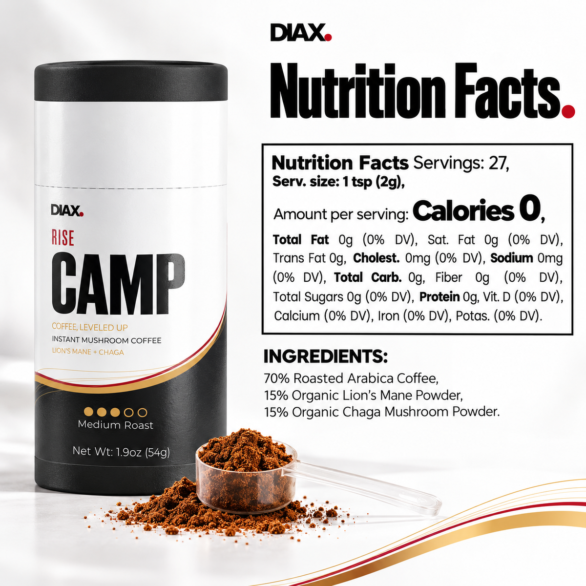 CAMP™ Instant Mushroom Coffee