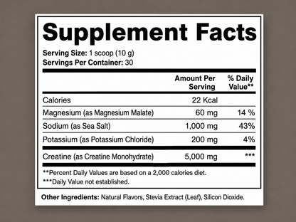 DIAX PERFORM™ — Creatine + Electrolyte Formula