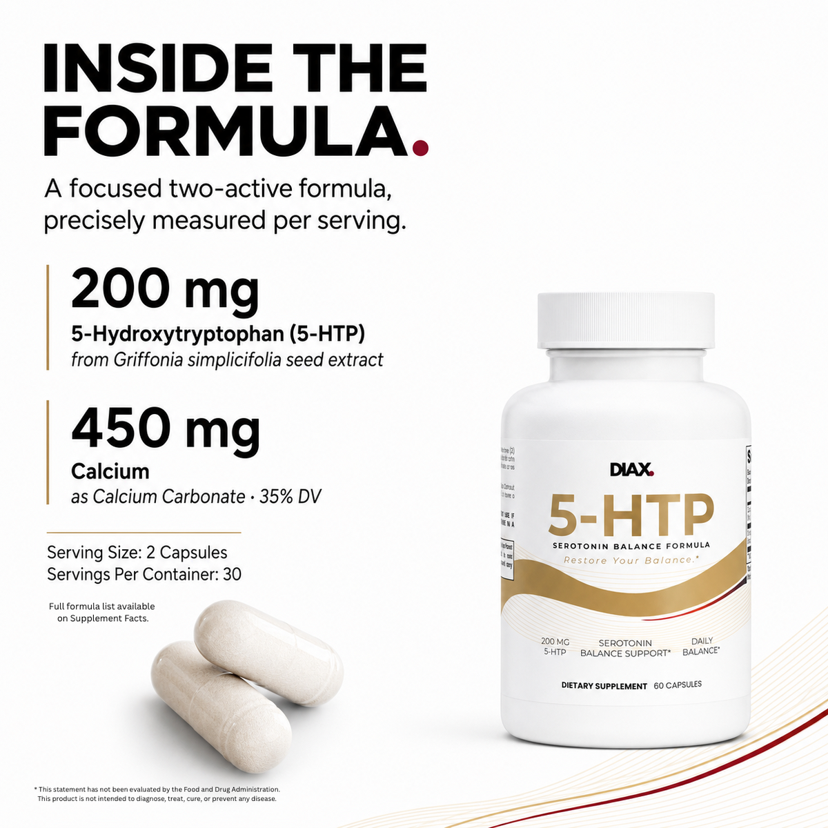 DIAX 5-HTP supplement product image
