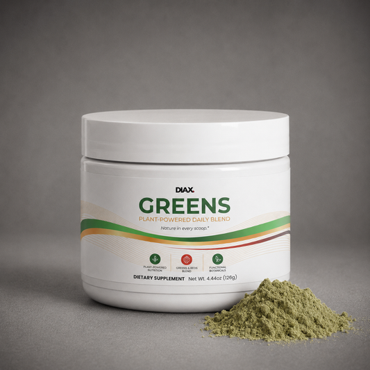 DIAX GREENS with spirulina, barley grass and beet root