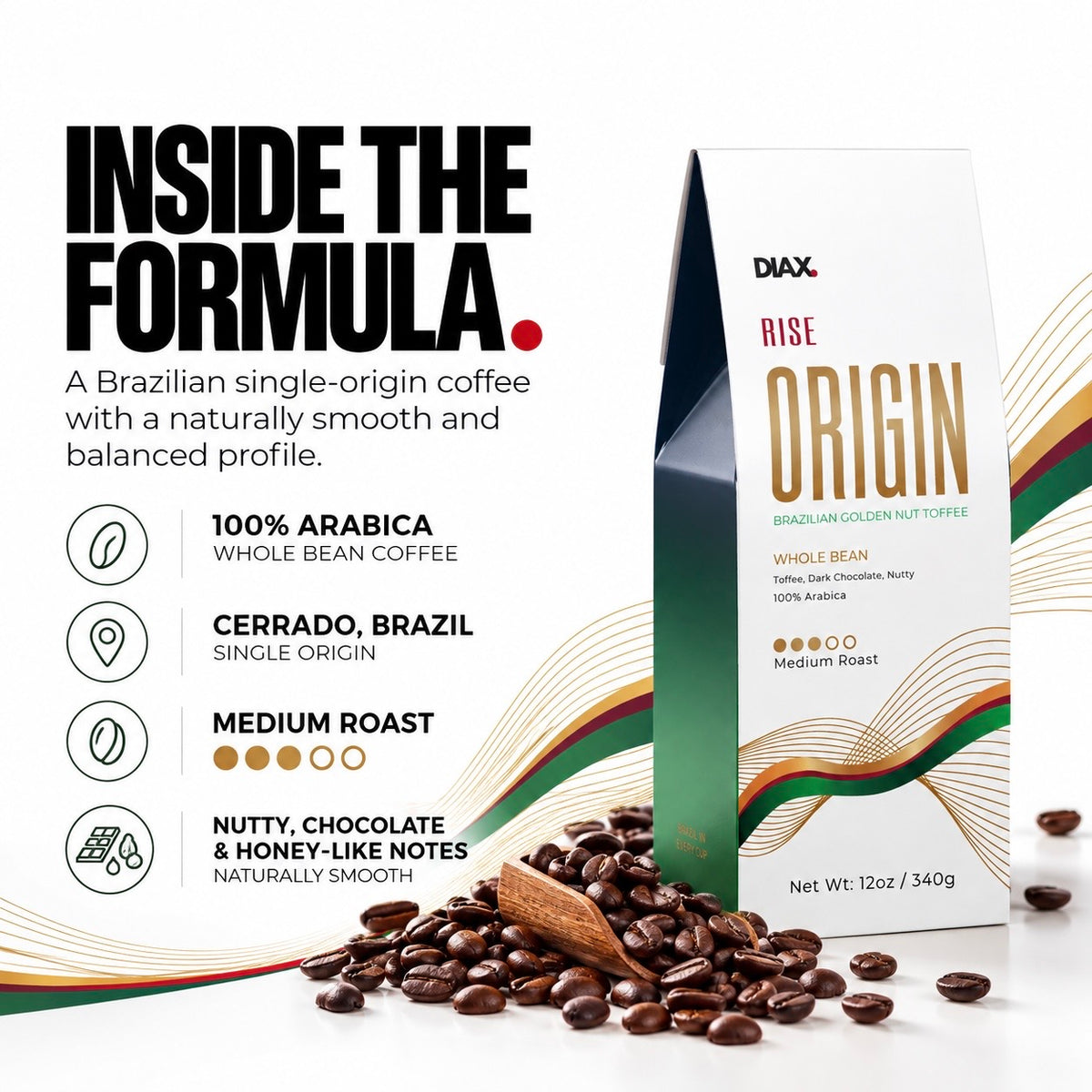 ORIGIN™ Brazilian Golden Nut Toffee