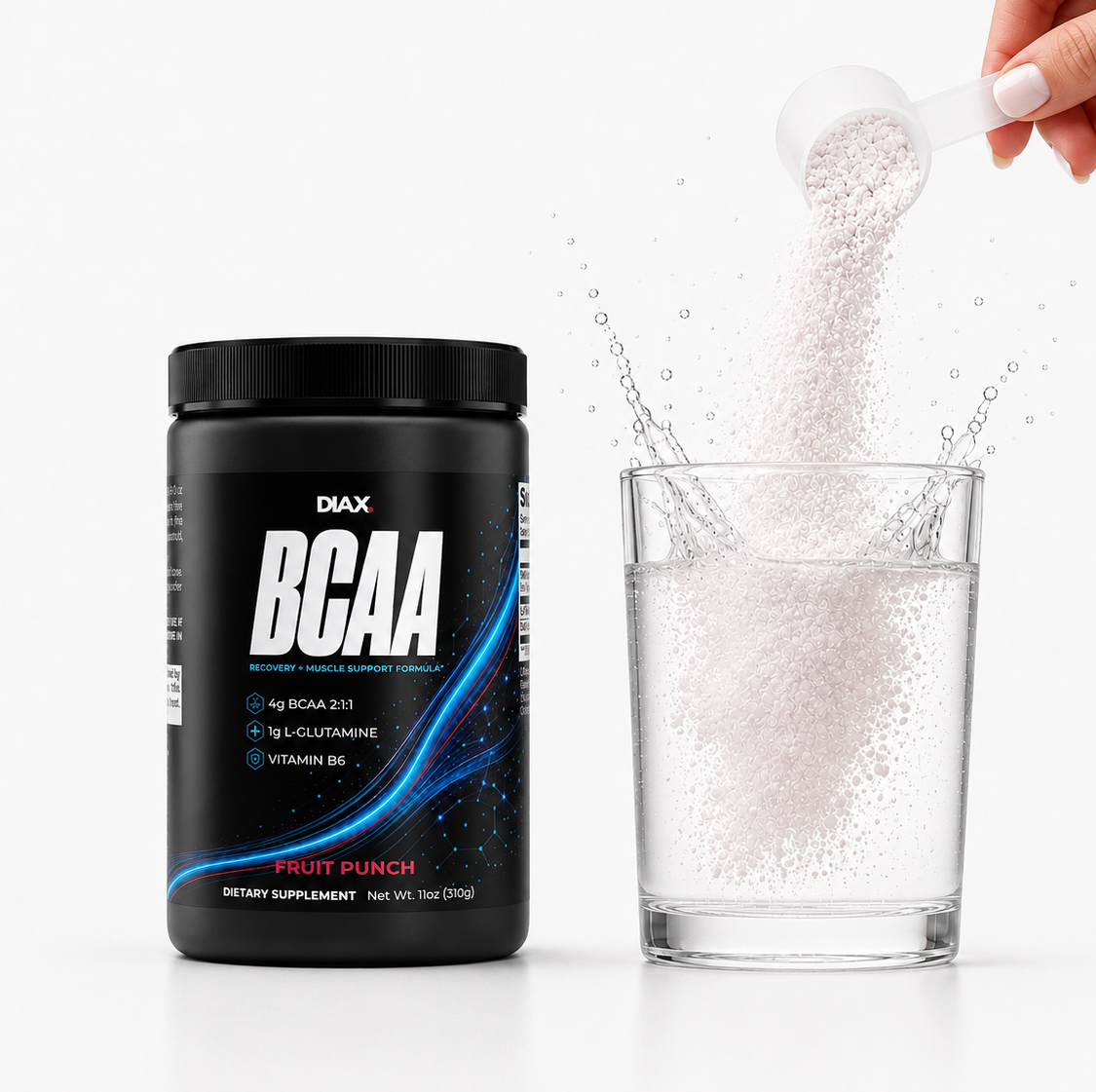 DIAX BCAA Fruit Punch supplement product image