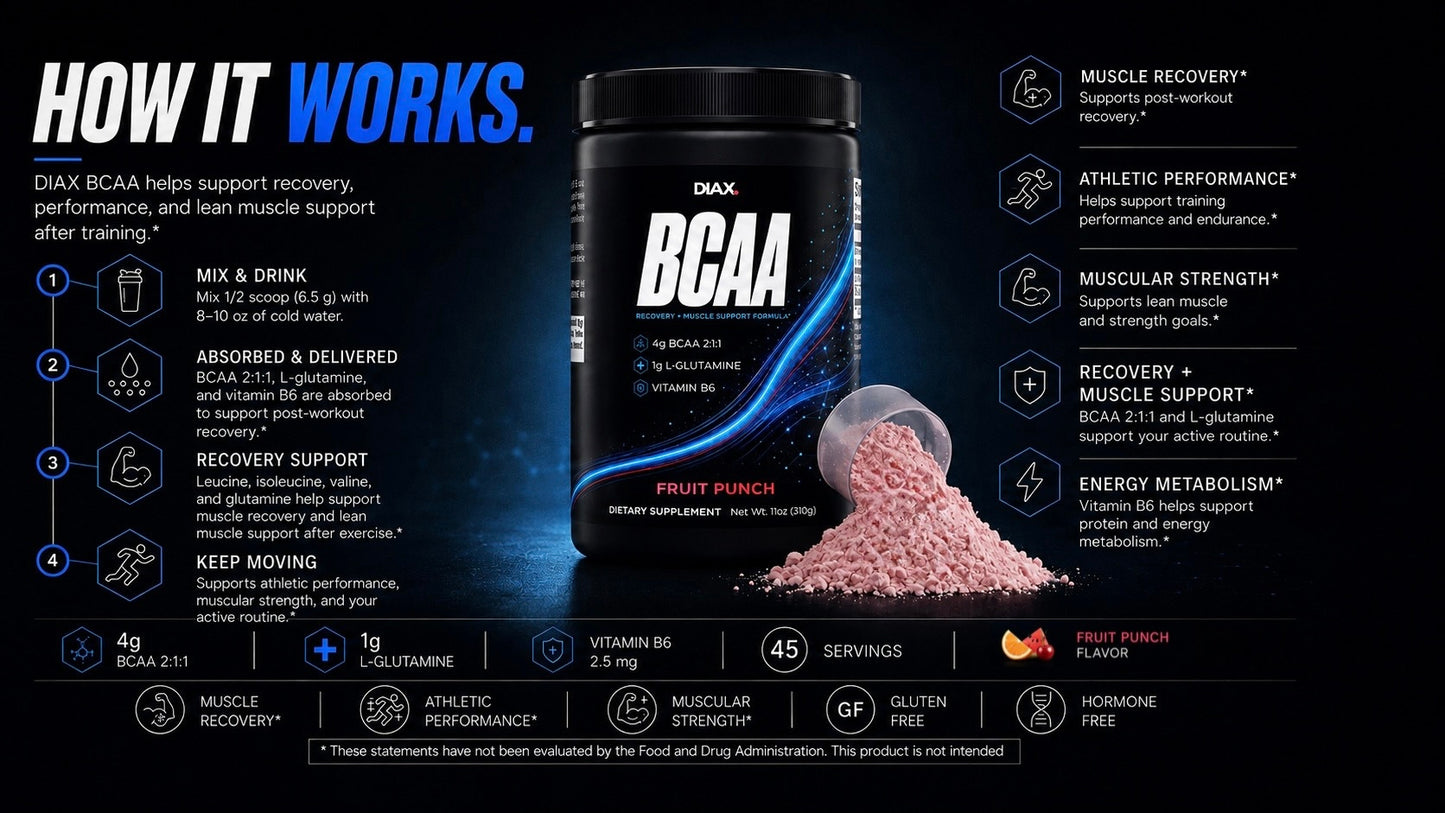 DIAX BCAA™ Fruit Punch
