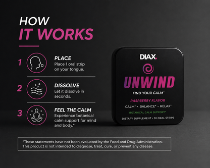 DIAX UNWIND™ —  Find your calm.