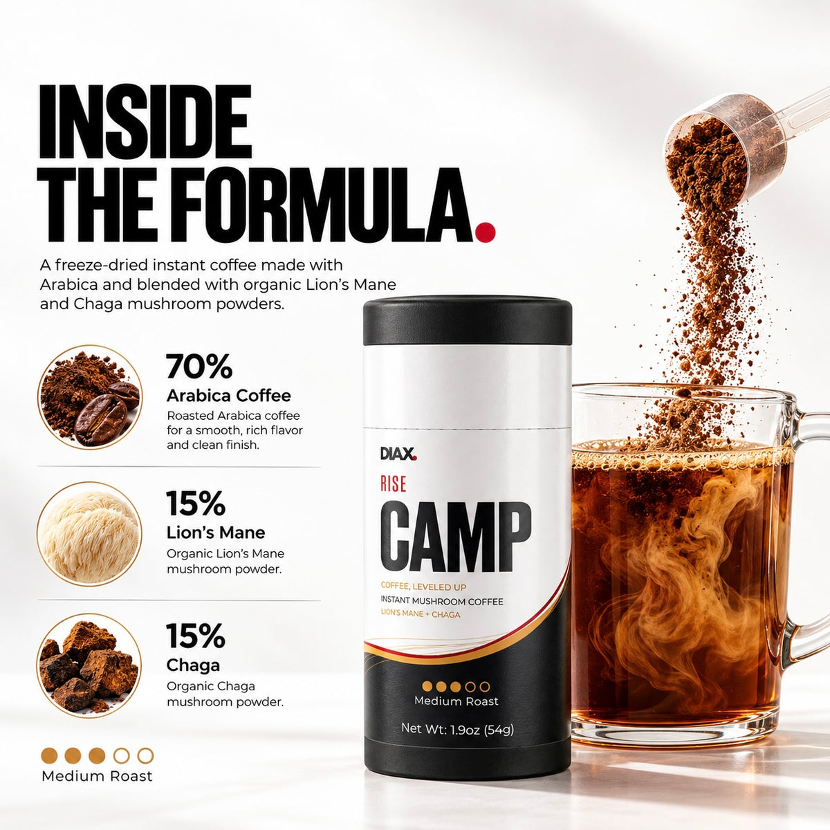 CAMP™ Instant Mushroom Coffee