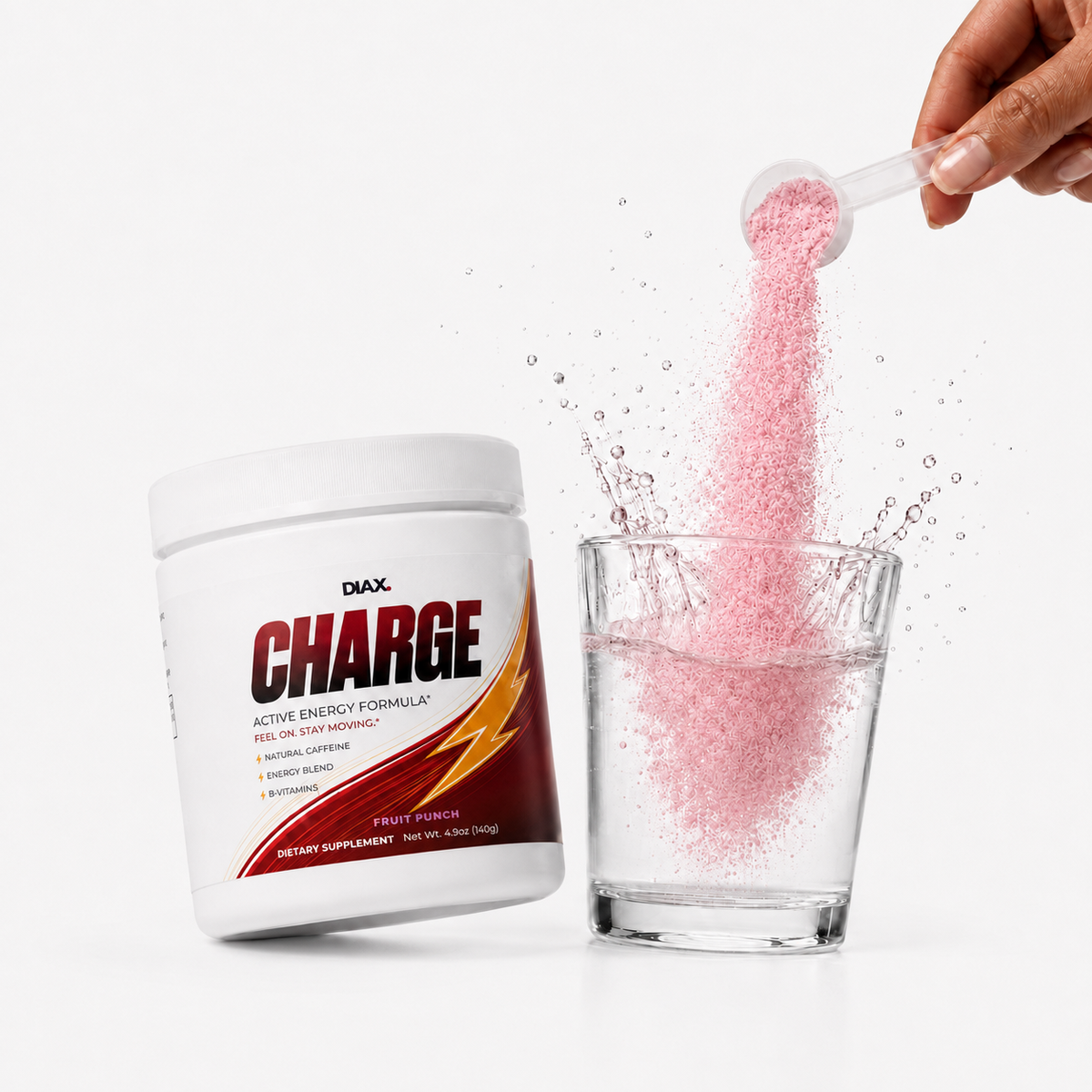 DIAX CHARGE Fruit Punch supplement product image