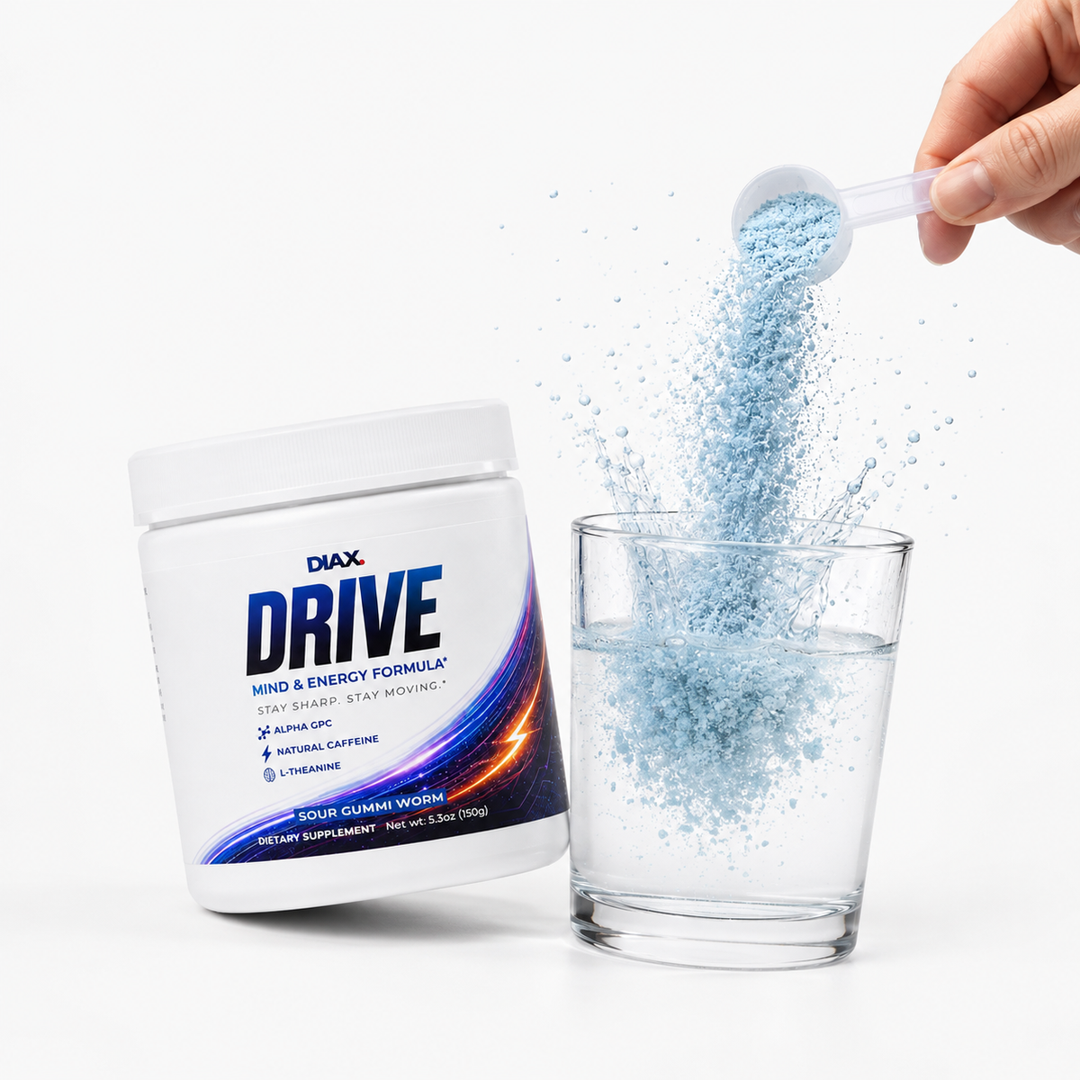 DIAX DRIVE Sour Gummi Worm supplement product image
