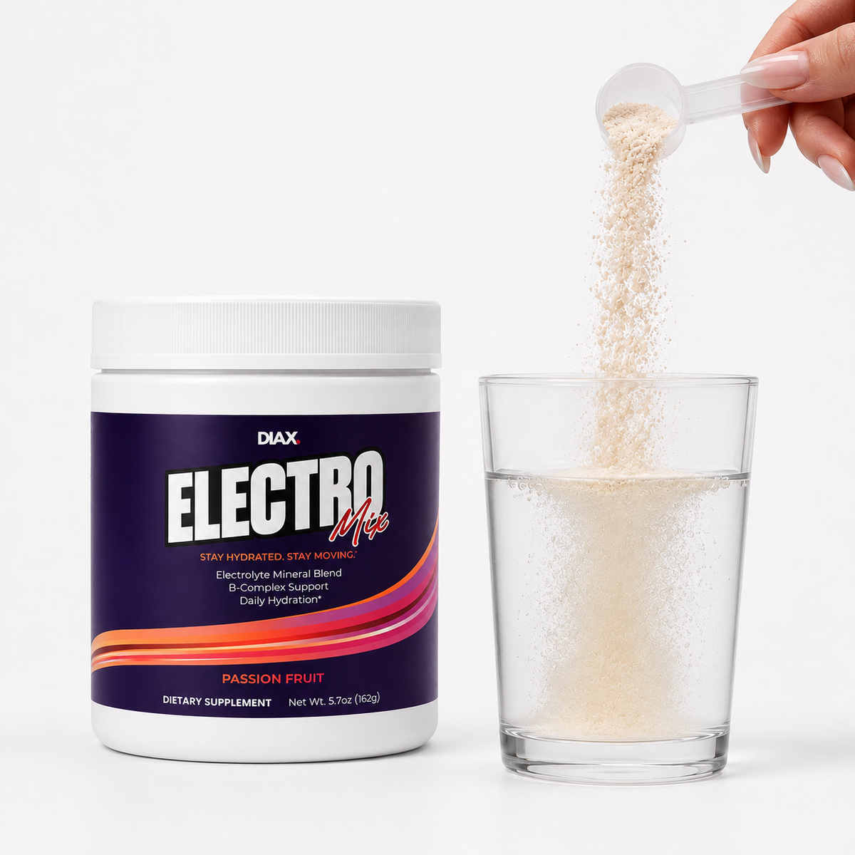 DIAX ELECTROMIX Passion Fruit supplement product image