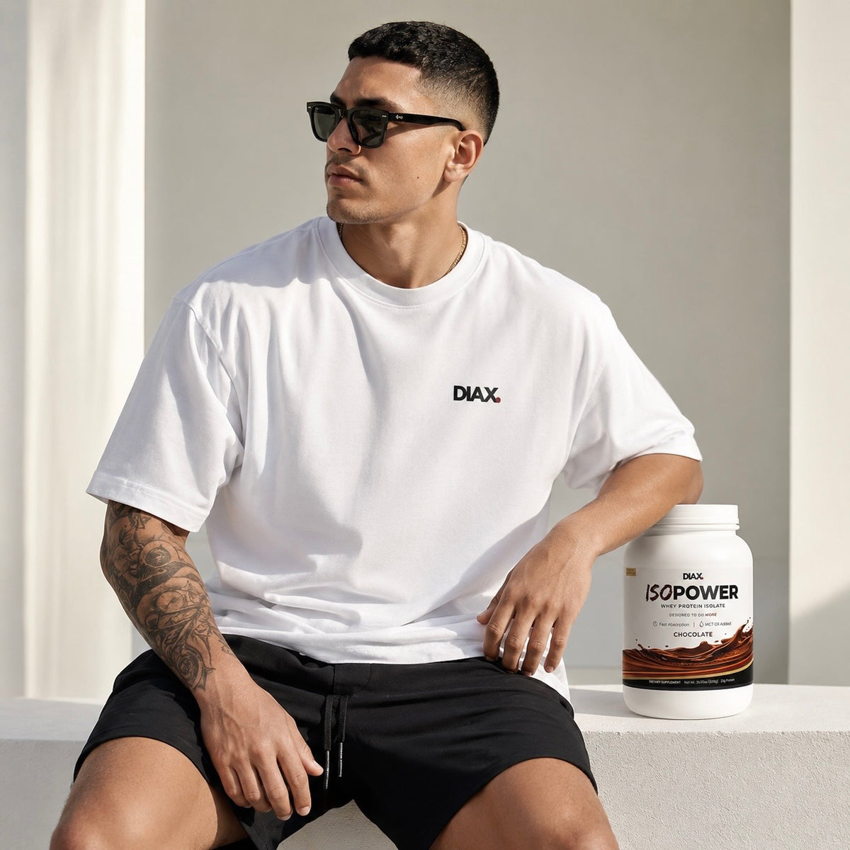 DIAX ISOPOWER Chocolate whey protein product image