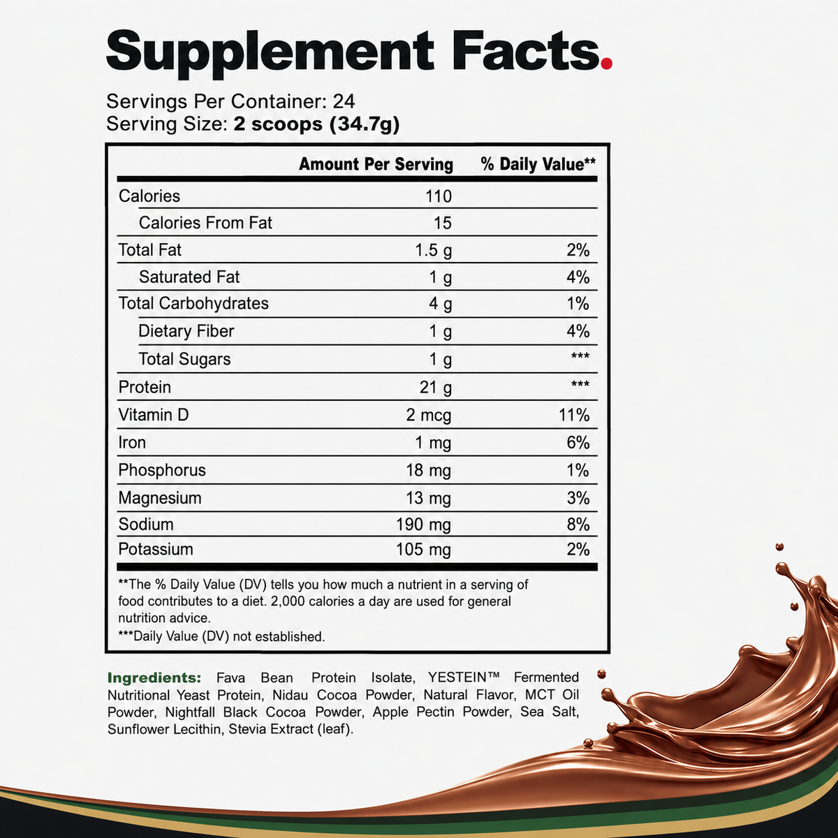 DIAX PLANT POWER Chocolate plant protein product image