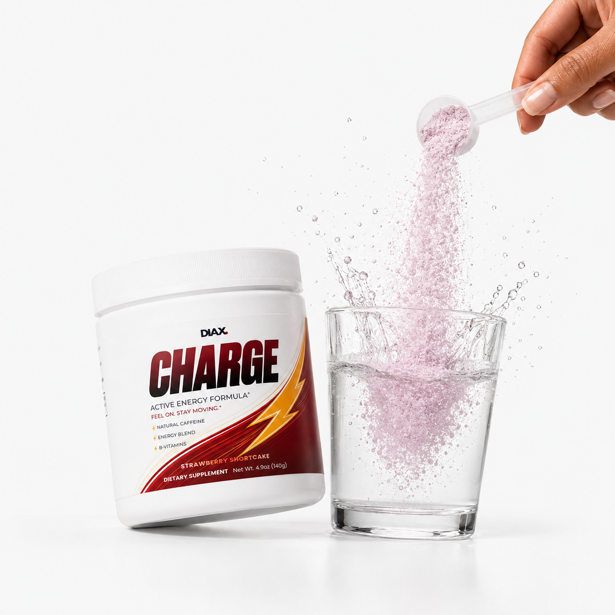 DIAX CHARGE Strawberry Shortcake supplement product image