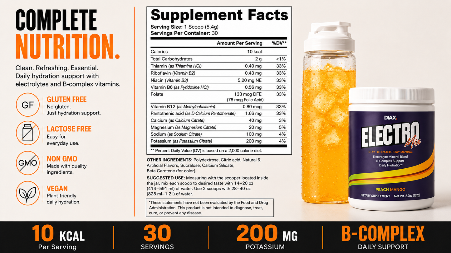 DIAX ELECTROMIX™ Peach Mango