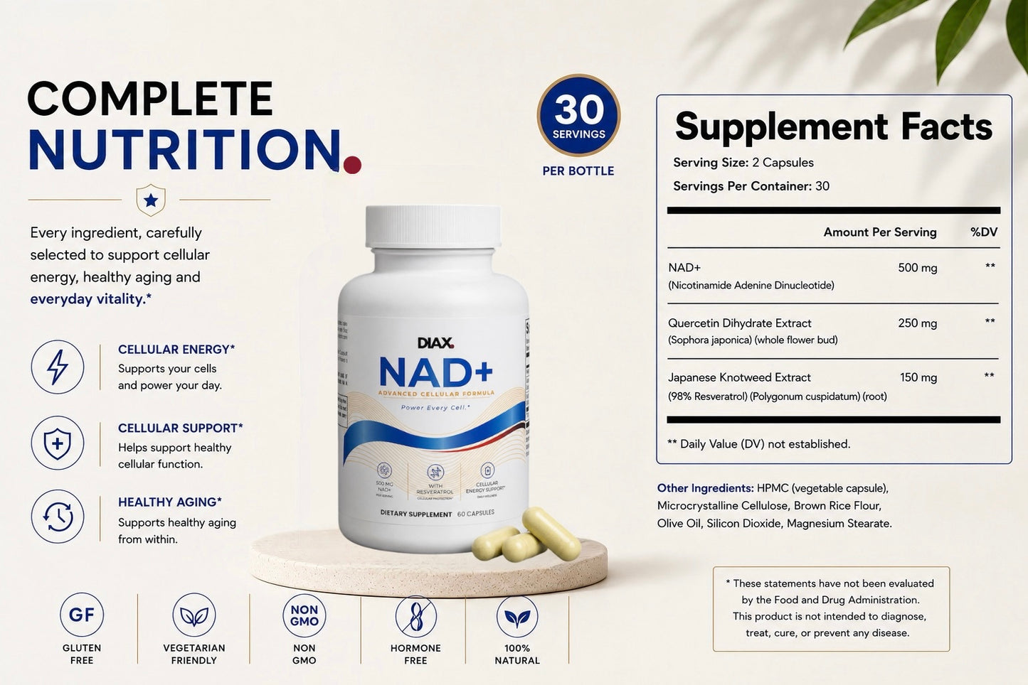 DIAX NAD+™