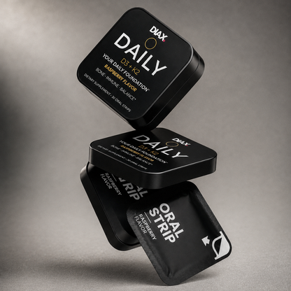 DIAX DAILY™ D3 + K2 — Your daily foundation.