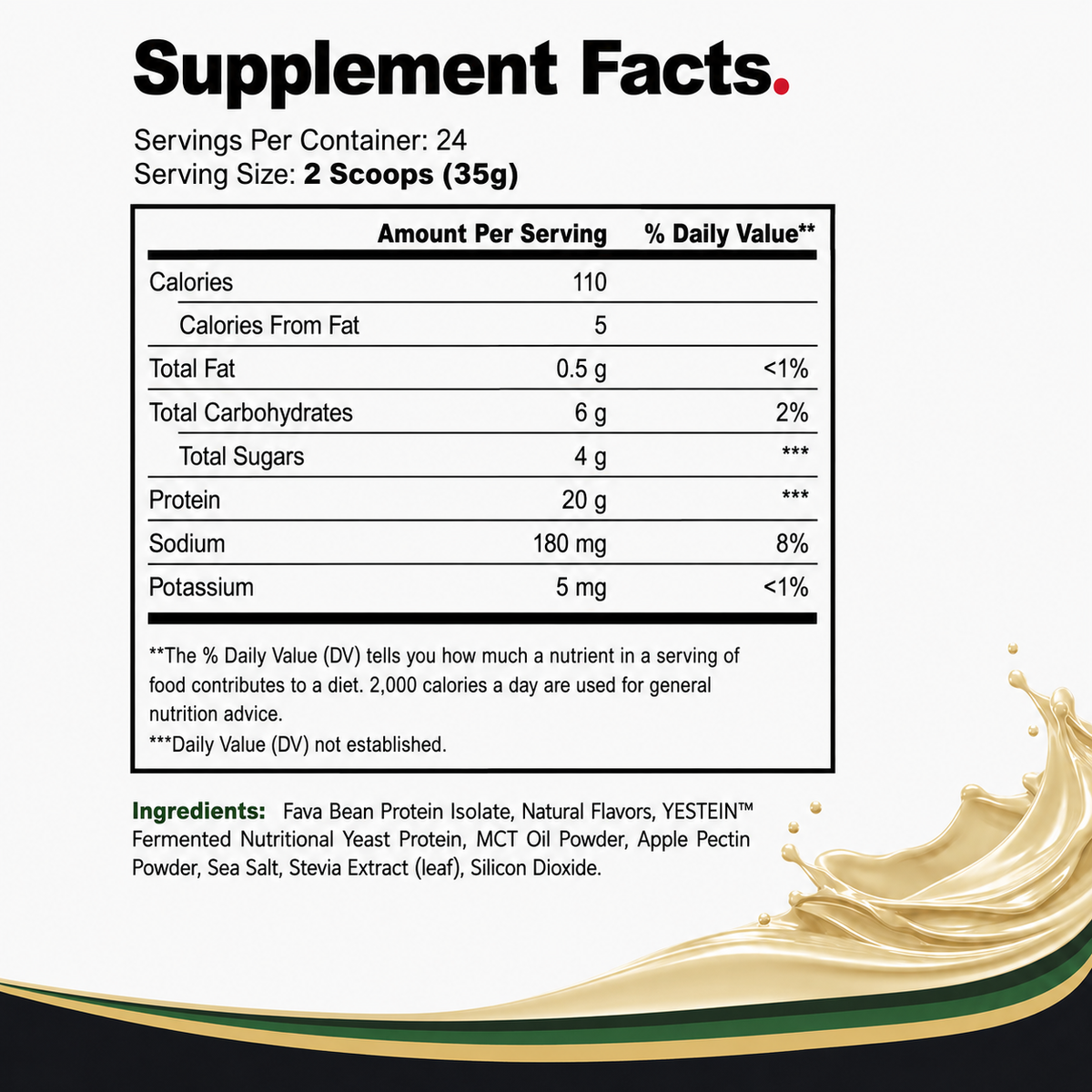 DIAX PLANT POWER Vanilla plant protein product image