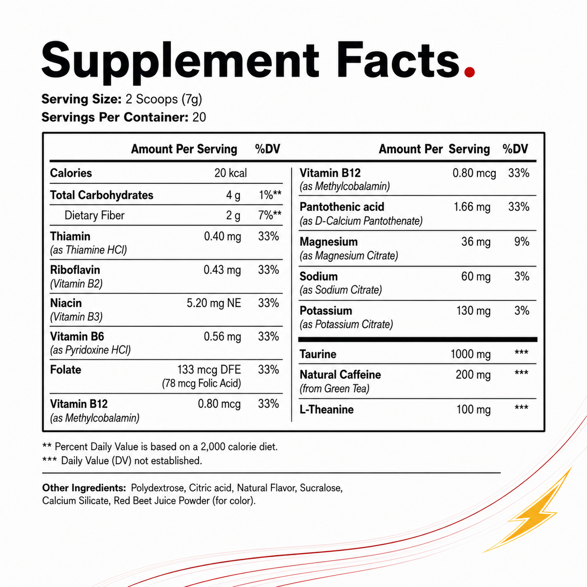 DIAX CHARGE Strawberry Shortcake supplement product image
