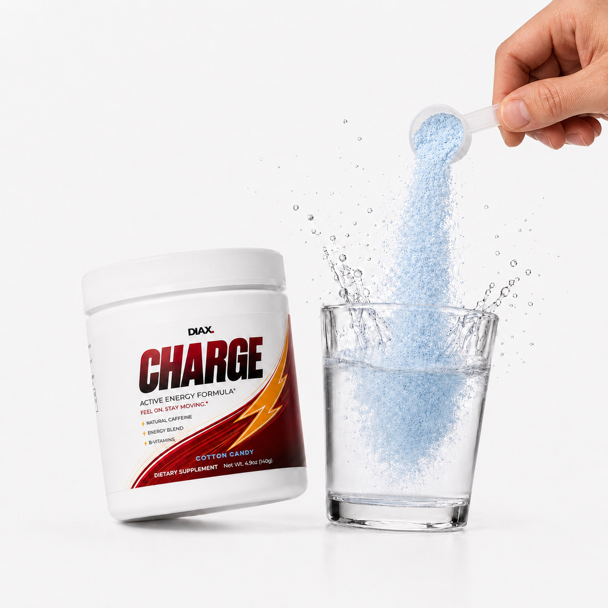 DIAX CHARGE Cotton Candy supplement product image