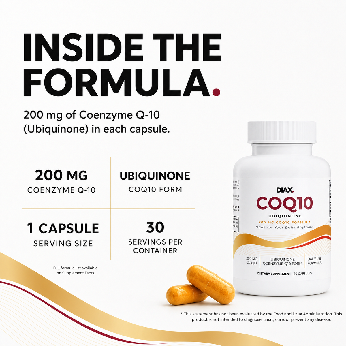 DIAX COQ10 supplement product image