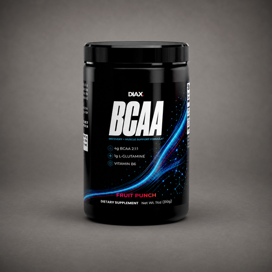 DIAX BCAA Fruit Punch powder, 4000mg BCAA 2:1:1